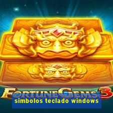 simbolos teclado windows